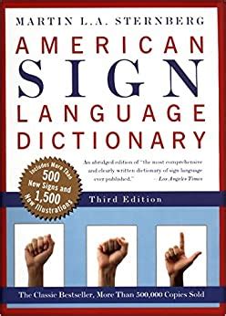 Full Download American Sign Language Dictionary Third Edition 