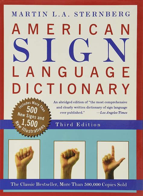 Full Download American Sign Language Dictionary Third Edition 