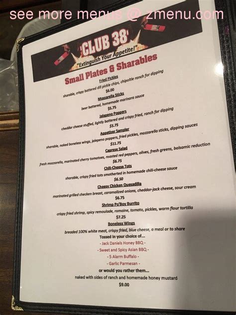 ameristar casino club 38 menu switzerland