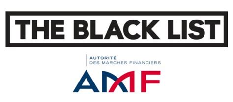 Amf Liste Noire