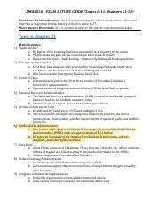Download Amh 2020 Study Guide 