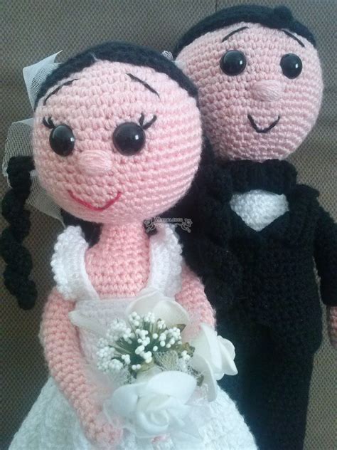 amigurumi gelin damat yapımı