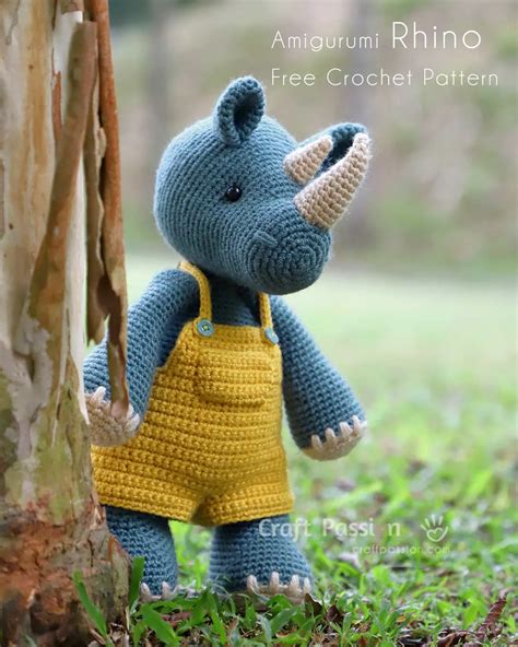 Amigurumi Rhino Pattern