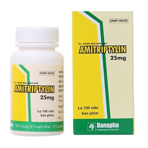 amitriptylin 25mg | Thuc Amitriptylin Cng dng cch dng v
