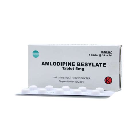 amlodipine besylate 5 mg obat apa