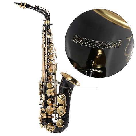 ammoon lade brass grave eb e flat alto saxophone