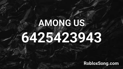 AMOGUS! Roblox ID - Roblox music codes