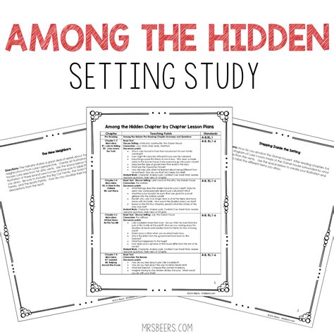 Among The Hidden Setting