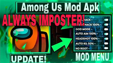 Among Us Always Imposter Mod Apk