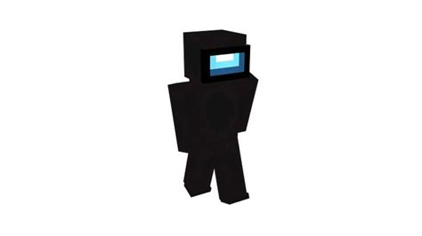 among us black Minecraft Skins