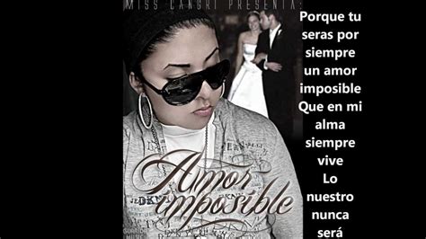 amor impossible miss cangri