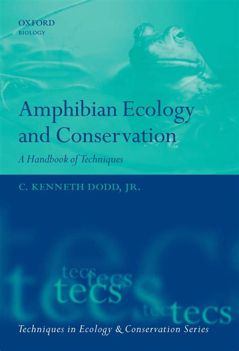 Read Online Amphibian Ecology And Conservation A Handbook Of Techniques Techniques In Ecology Conservation 