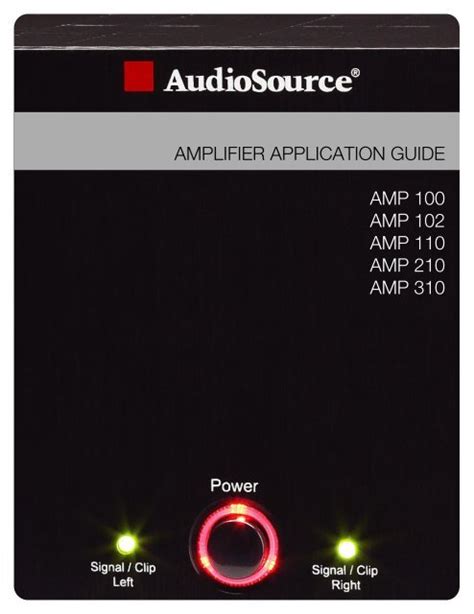 Read Online Amplifier Application Guide 