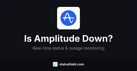 Amplitude Status