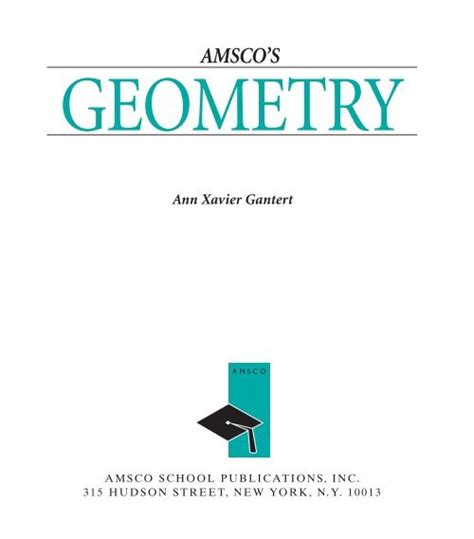 Download Amsco Geometry Answer Key Chapter 13 