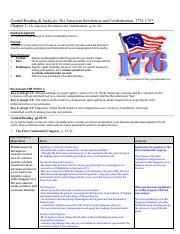 Full Download Amsco Guided Reading Analysis Chapter 5 The American 