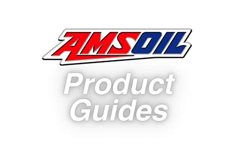 Read Amsoil Online Product Application Guide 