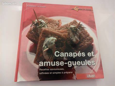 amuse gueules et canapa c s
