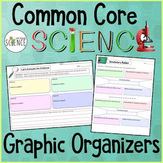 Amy Brown Science Common Core Graphic Organizers For Science Graphic Organizer - Science Graphic Organizer