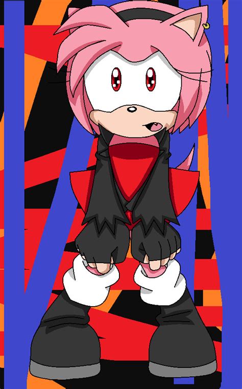 Amy Rose As A Vampire