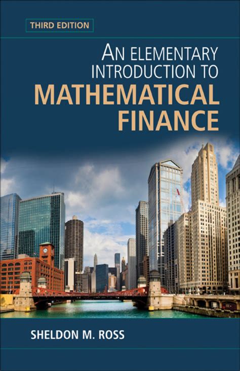An Elementary Introduction To Mathematical Finance Sheldon M Ross