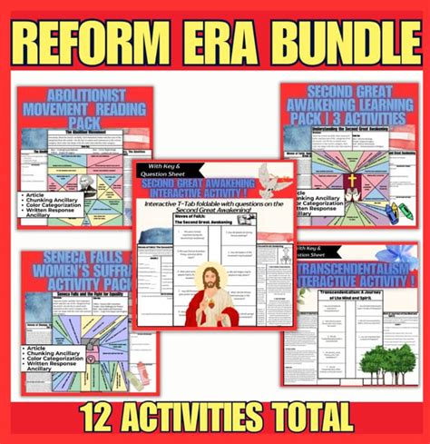 An Era Of Reform Interactive Student Notebook