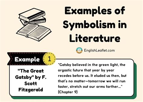 an example of symbol in literature