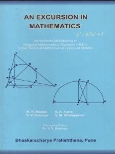 An Excursion In Mathematics Book Me