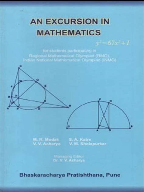 An Excursion In Mathematics Modak