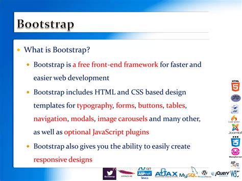 An Introduction To Bootstrap Wwafl