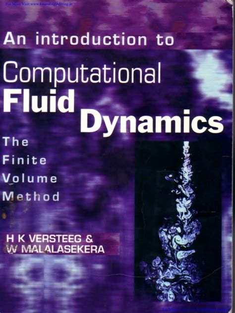 An Introduction To Computational Fluid Dynamics
