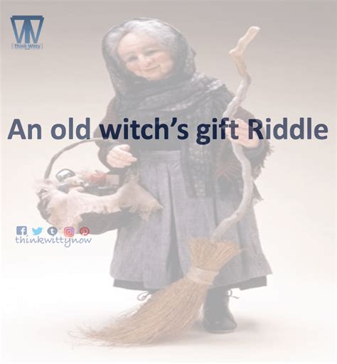 An Old Witch S Gift Riddle Think Witty Witch Riddle Math - Witch Riddle Math