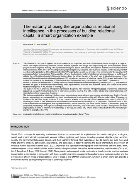 An Organization Using Variable Relational Compensation