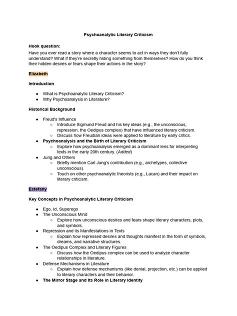 An Outline Of Psychoanalysis