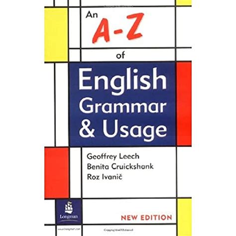 Download An A Z Of English Grammar And Usage Geoffrey Leech Pdf Free Download 