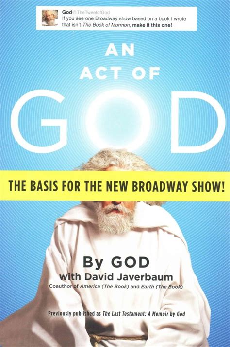 Read An Act Of God By David Javerbaum 