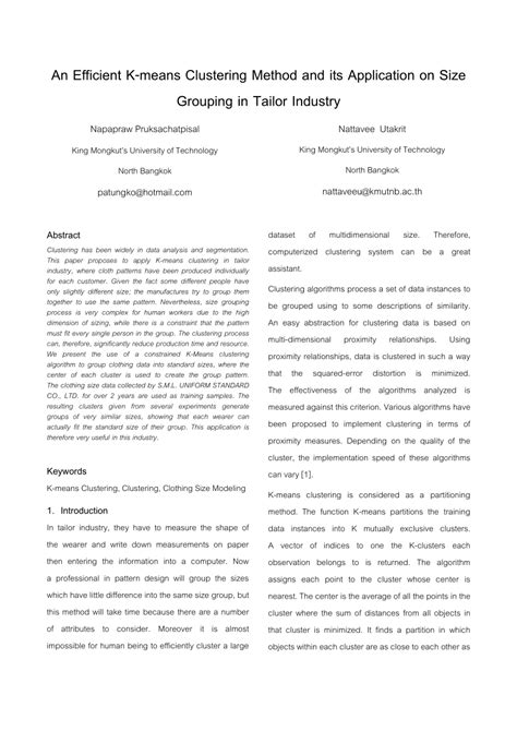 Full Download An Efficient K Means Clustering Method And Its Application 