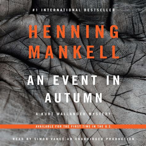 Read Online An Event In Autumn Henning Mankell 