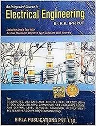 Read Online An Integrated Course In Electrical Engineering By Rk Rajput 