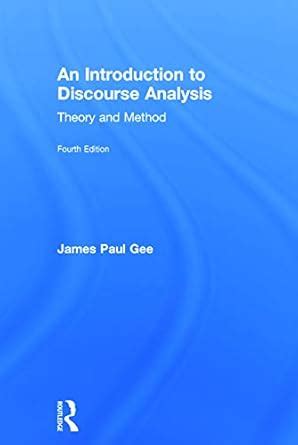 Read An Introduction To Discourse Analysis Theory And Method 