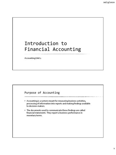 Read Online An Introduction To Financial Accounting Pdf Download 