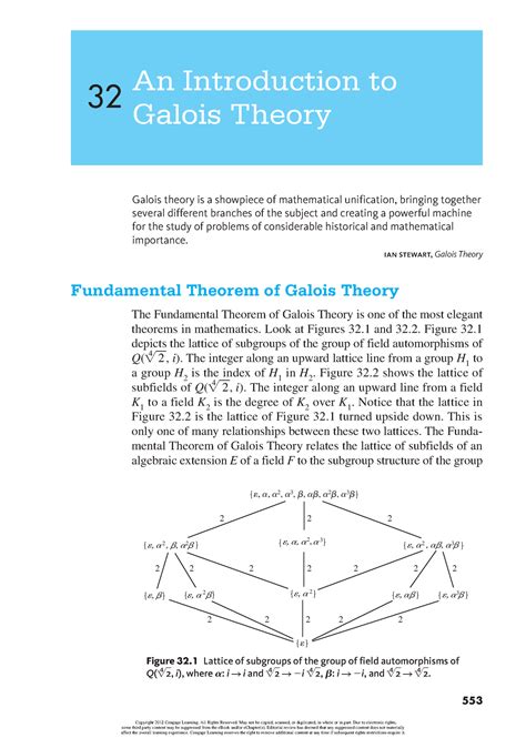 Download An Introduction To Galois Theory Andrew Baker Gla 
