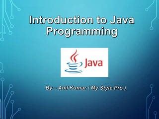 Read An Introduction To Java Programming 