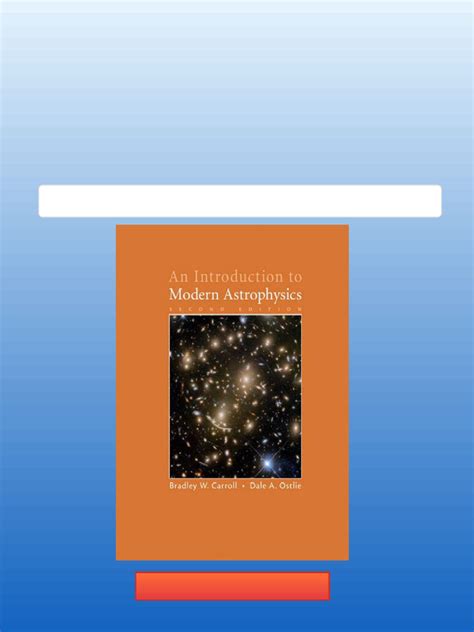 Read Online An Introduction To Modern Astrophysics 2Nd Edition Download 