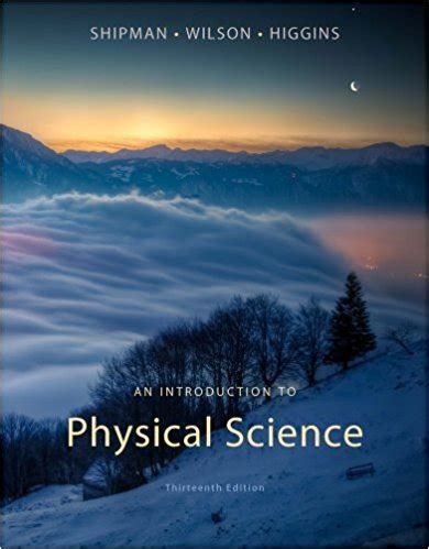 Read Online An Introduction To Physical Science 13Th Edition 