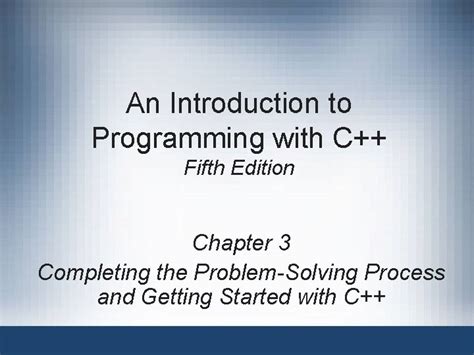 Full Download An Introduction To Programming With C Fifth Edition 