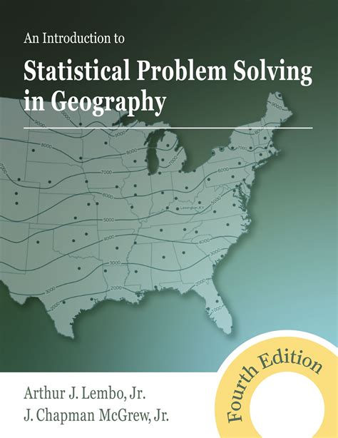 Read An Introduction To Statistical Problem Solving In Geography 