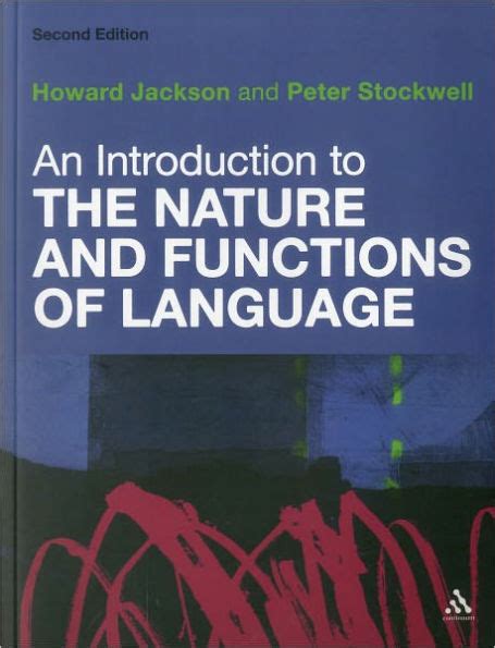 Full Download An Introduction To The Nature And Functions Of Language Second Edition 