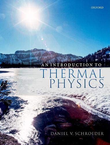 Read Online An Introduction To Thermal Physics 