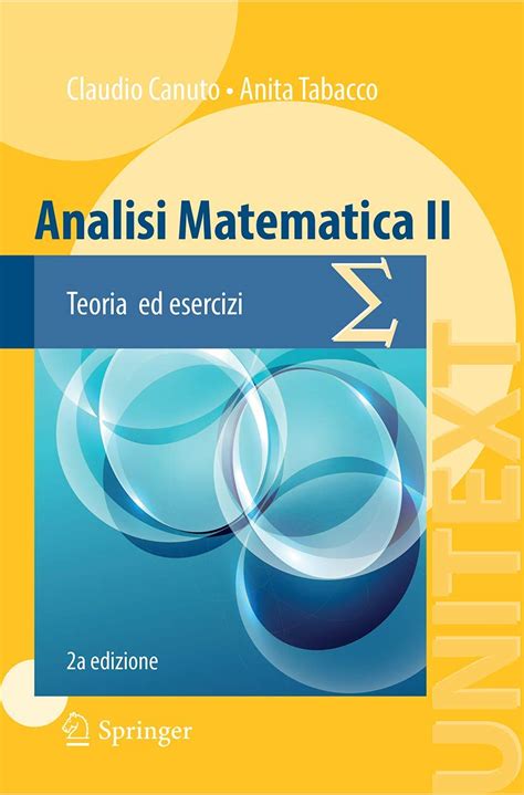 analisi matematica 2 teoria ed esercizi
